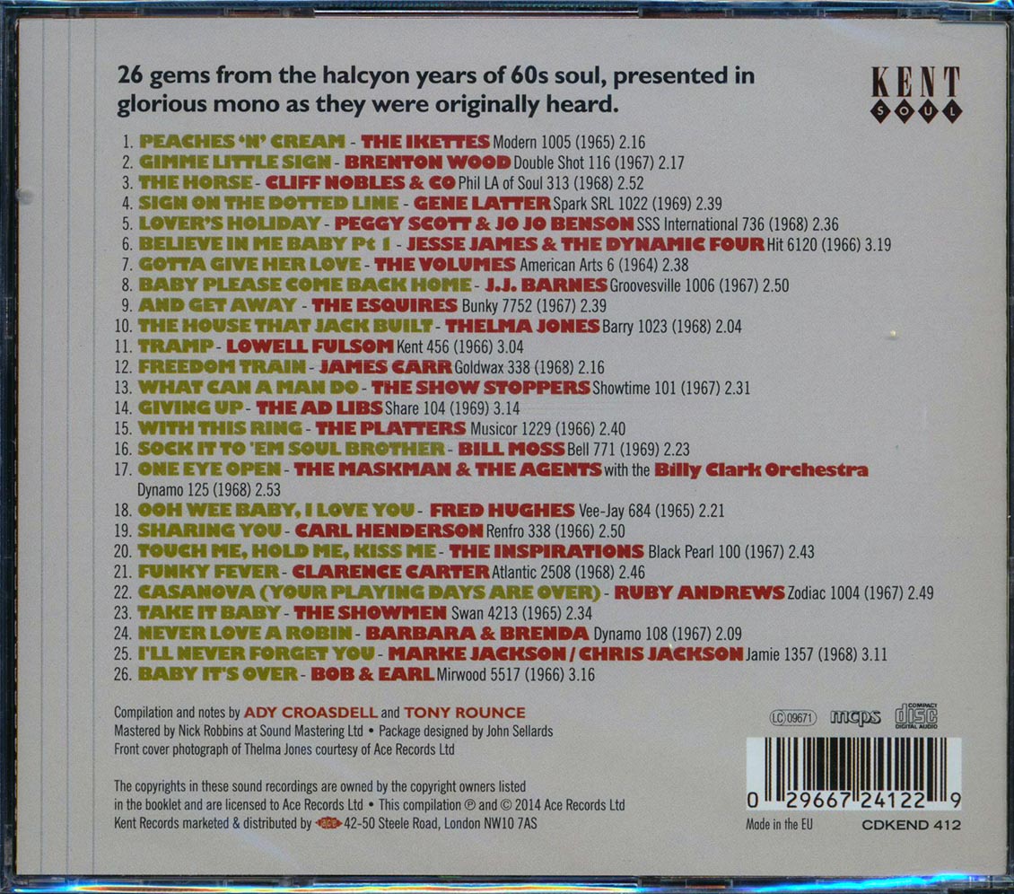 Various - Kent's Cellar Of Soul Volume 3 (26 tracks)