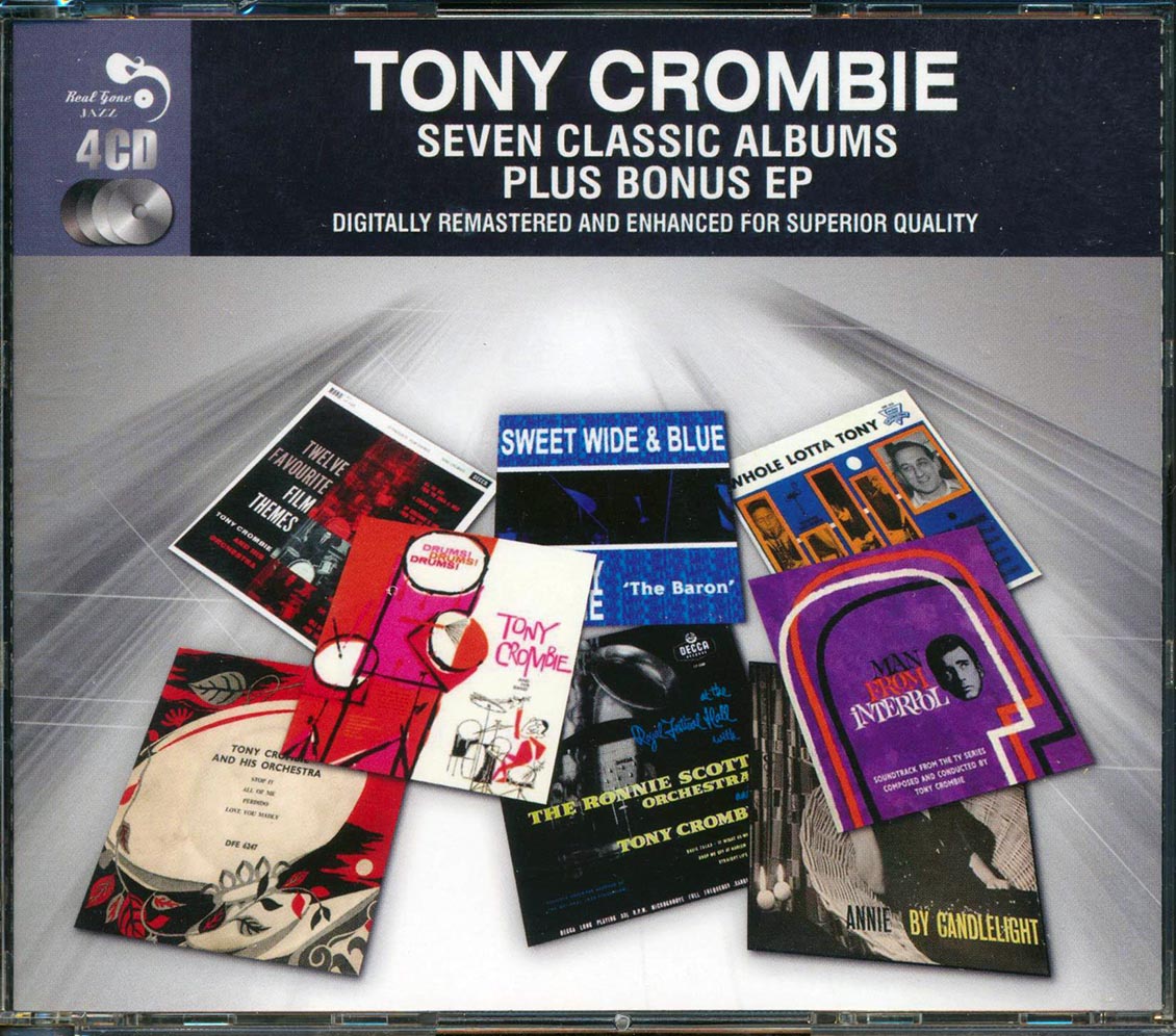 Tony Crombie - 7 Classic Albums Plus Bonus EP (101 tracks) (4xCD)