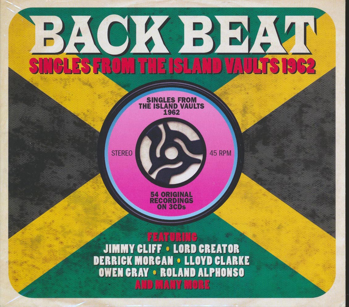 Alton Ellis, Jimmy Cliff, Roland Alphonso, Etc. - Back Beat: Singles From The Island Vaults 1962 (54 tracks) (3xCD) (deluxe 3-fold digipak)