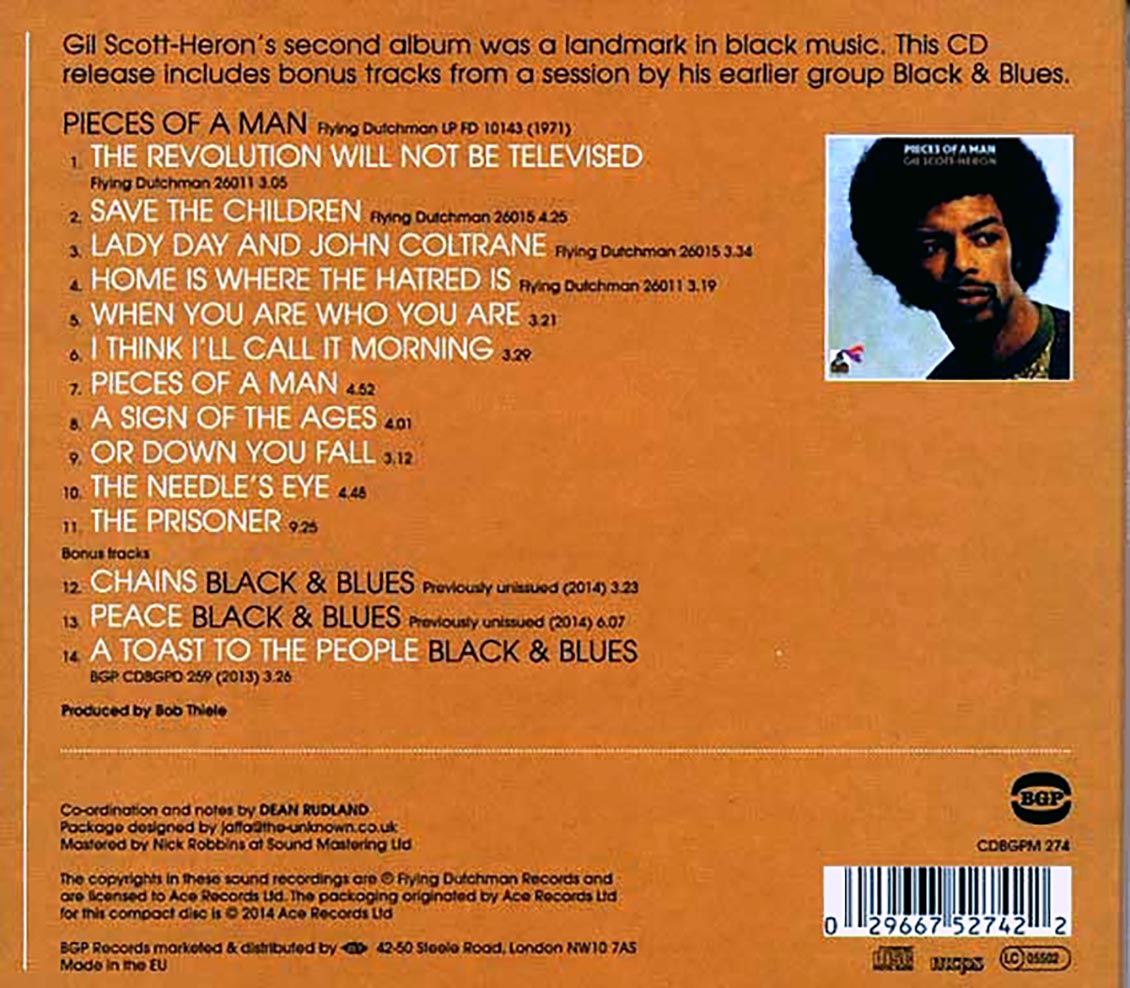 Gil Scott-Heron - Pieces Of A Man