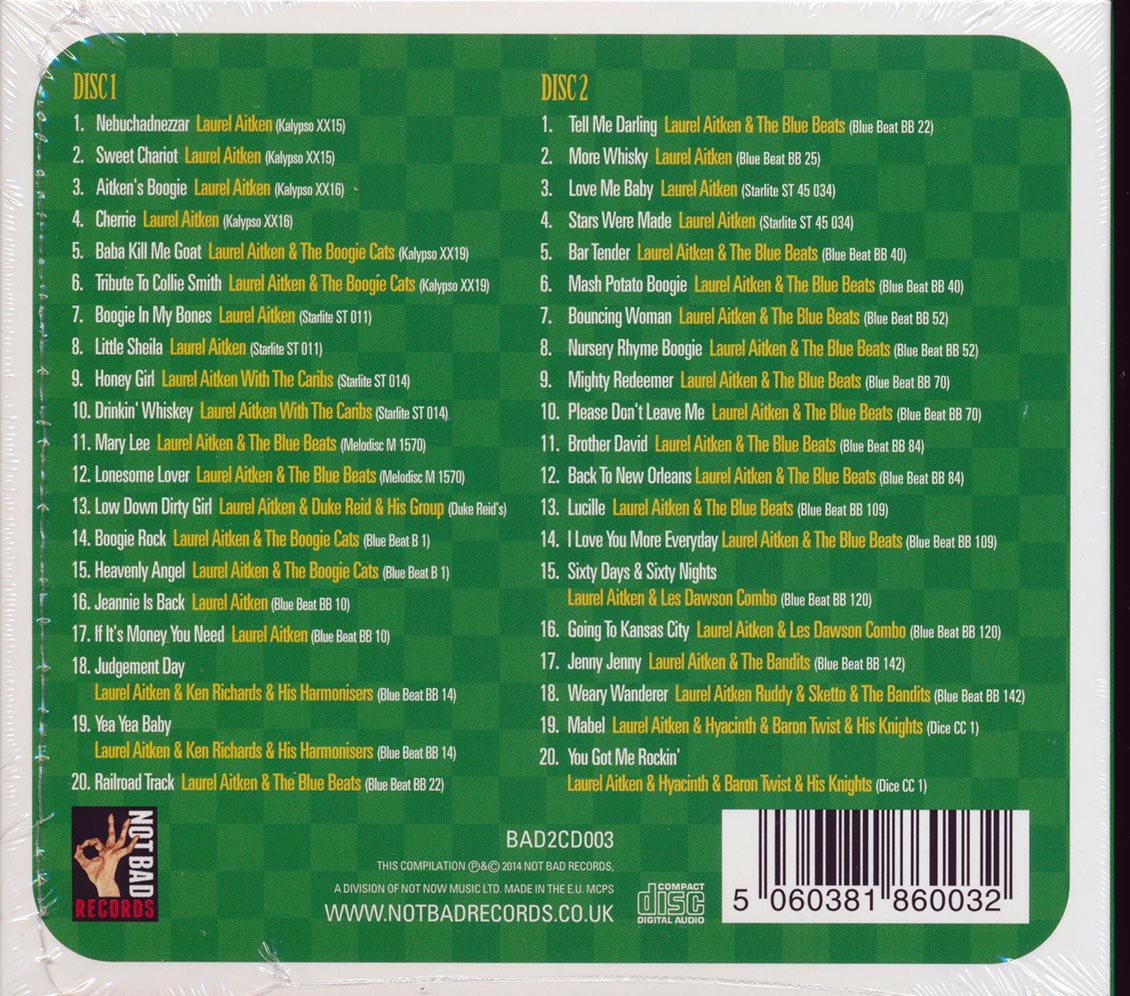 Laurel Aitken - The Singles Collection 1959-1962 (40 tracks) (2xCD)