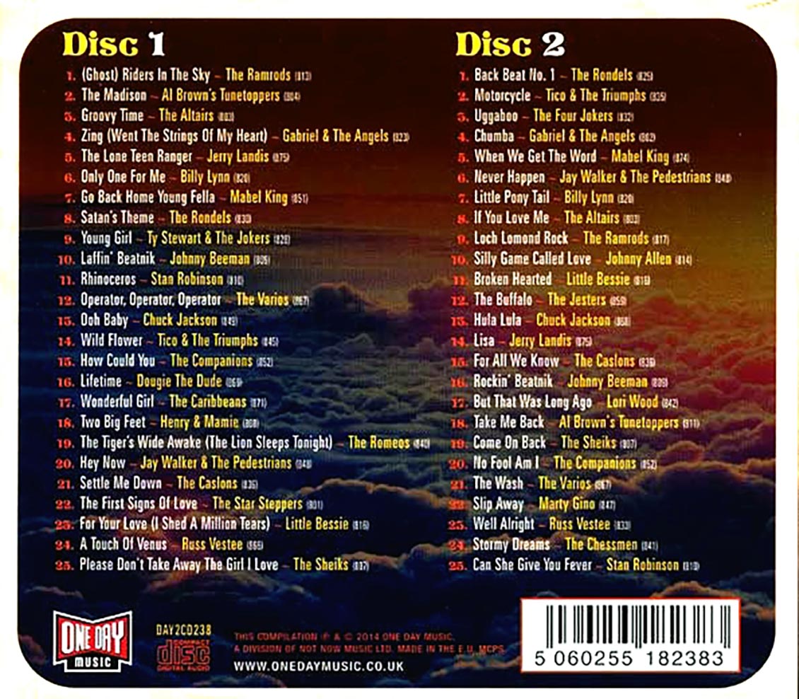 Various - Riders In The Sky: The Amy Records Story 1960-1962 (50 tracks) (2xCD) (deluxe 3-fold digipak)
