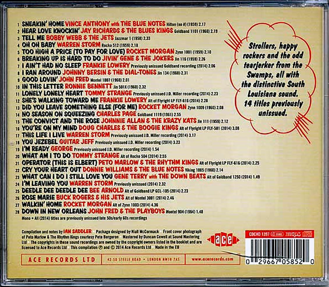 Various - Swamp Pop By The Bayou (28 tracks)
