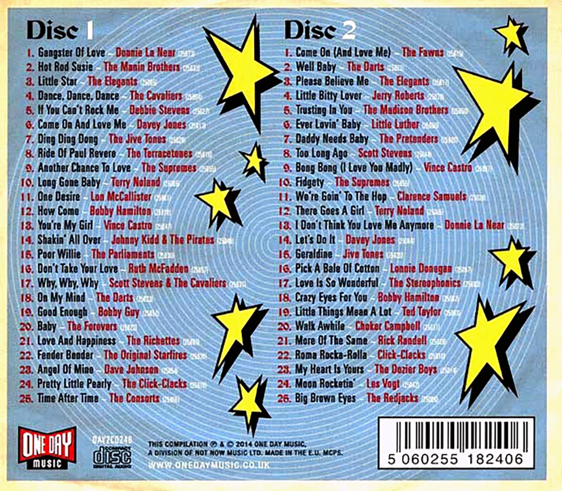 Various - Gangster Of Love: The Apt Records Story 1958-1962 (50 tracks) (2xCD) (deluxe 3-fold digipak)