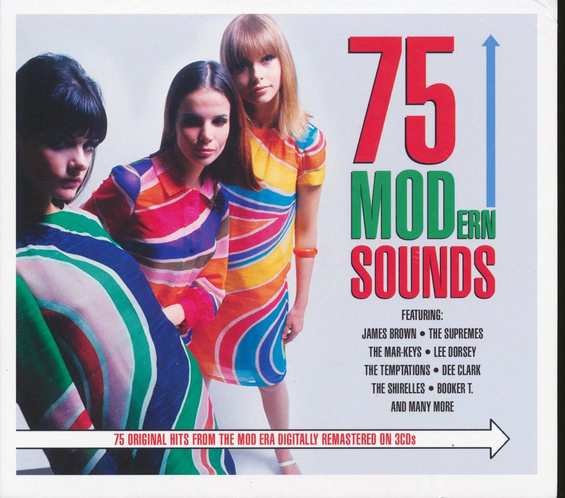 Various - 75 MODern Sounds: 75 Hits From The Mod Era (75 tracks) (3xCD) (deluxe 3-fold digipak)