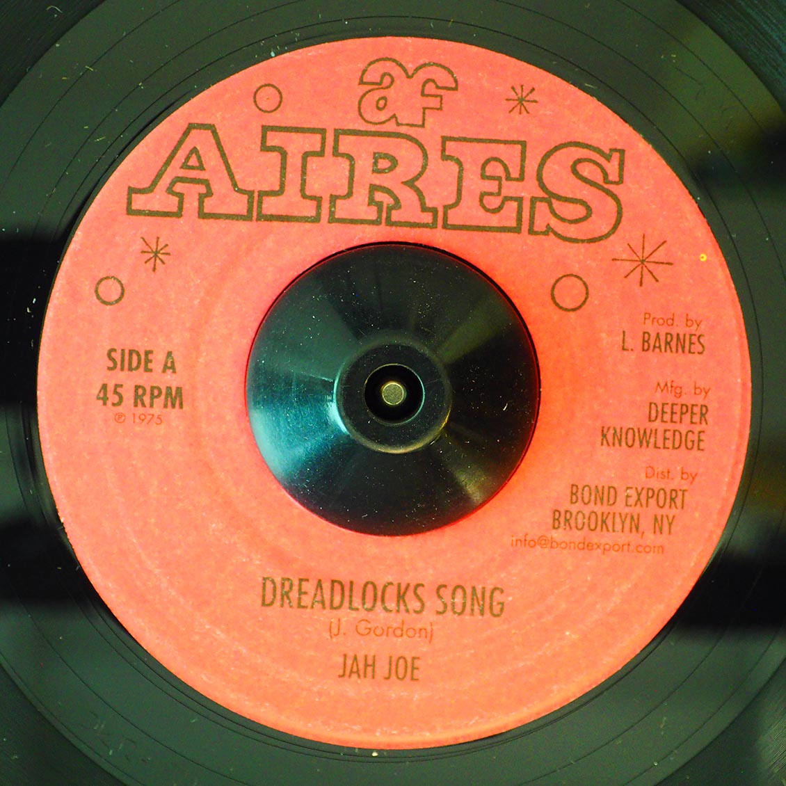 Jah Joe - Dreadlocks Song  /  Bullwackie's All Stars - Dreadlocks Dub