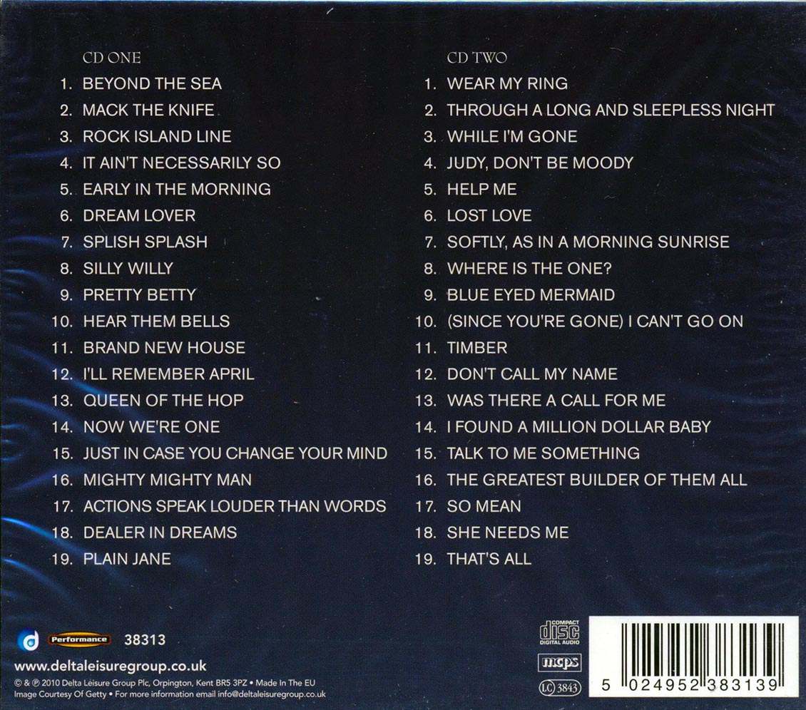 Bobby Darin - Beyond The Sea (38 tracks) (2xCD)