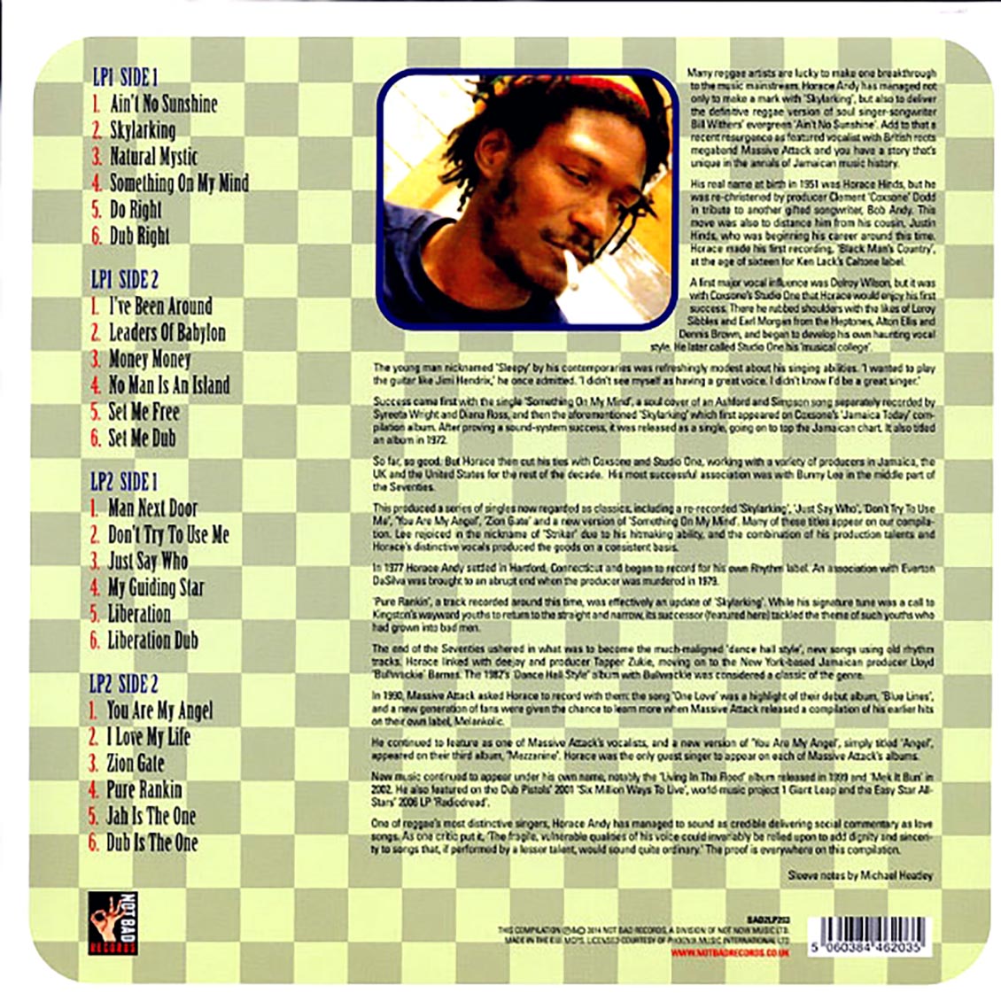 Horace Andy - Ain't No Sunshine: The Best Of Horace Andy (2xLP) (180g)