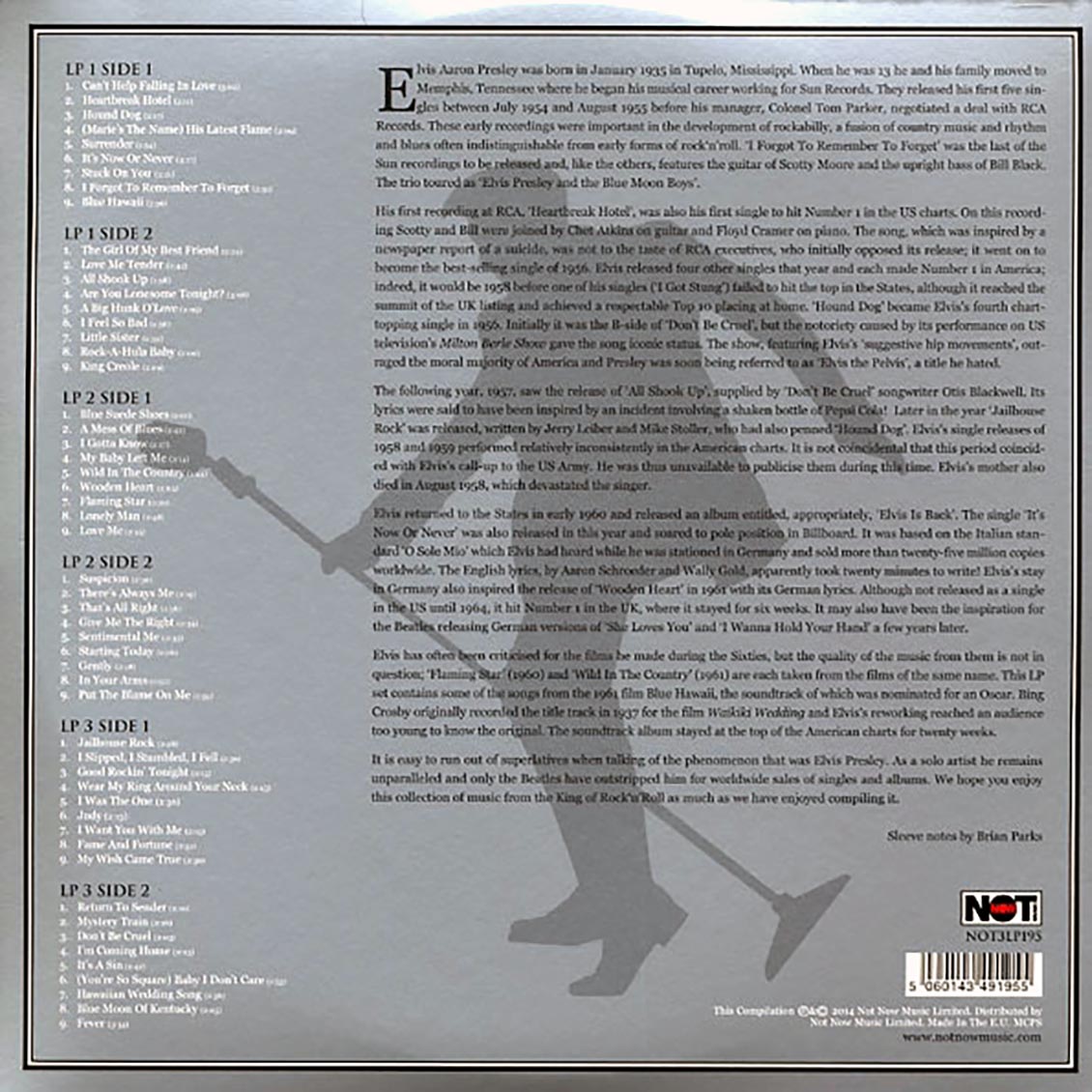 Elvis Presley - The Platinum Collection (3xLP) (colored vinyl)