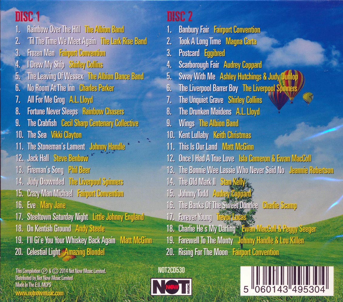 Various - The Best Of British Folk (40 tracks) (2xCD)