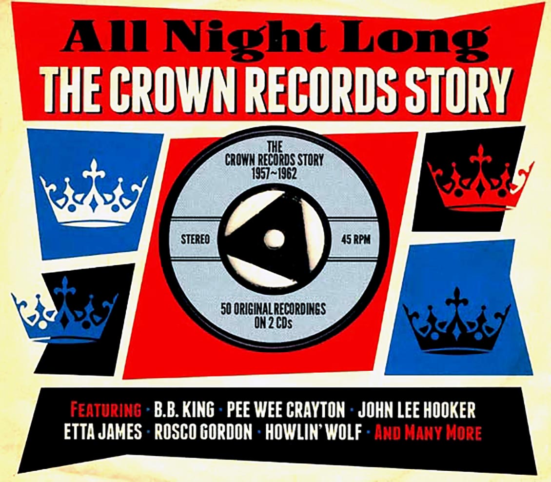 Various - All Night Long: The Crown Records Story 1957-1962 (50 tracks) (2xCD) (deluxe 3-fold digipak)