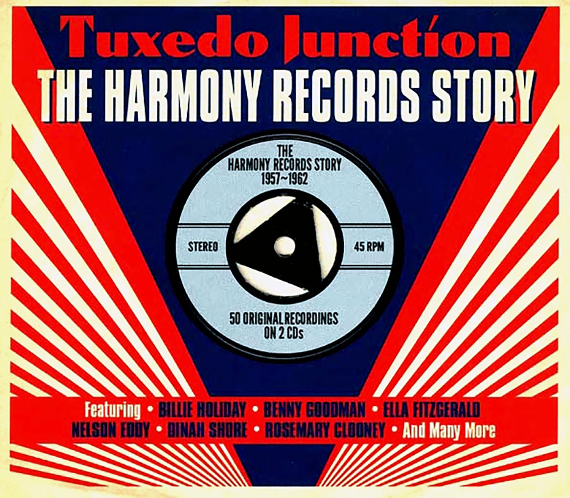 Billie Holiday, Gene Krupa, Ella Fitzgerald, Benny Goodman, Etc. - Tuxedo Junction: The Harmony Records Story 1957-1962 (50 tracks) (2xCD) (deluxe 3-fold digipak)