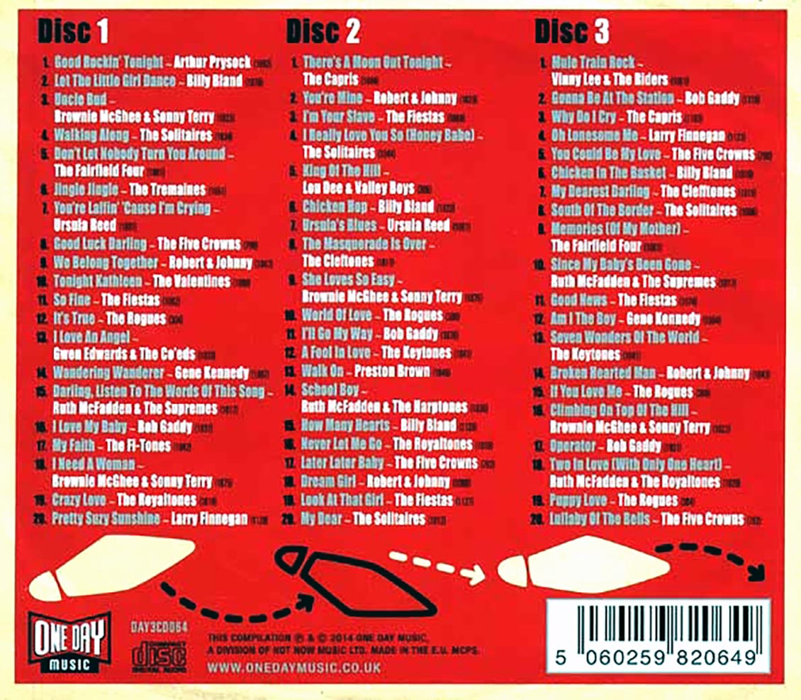 Various - Good Rockin' Tonight: The Old Town Records Story 1952-1962 (60 tracks) (3xCD) (deluxe 3-fold digipak)
