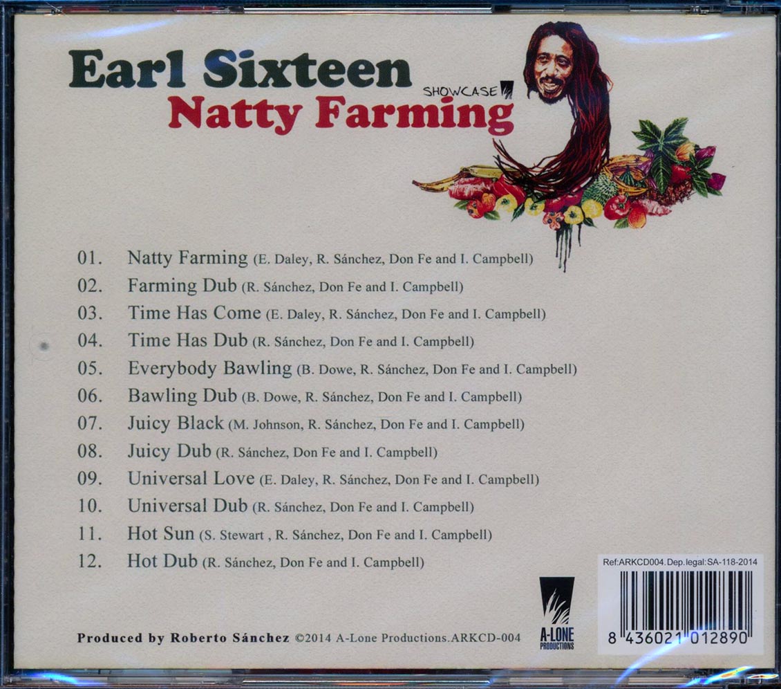 Earl Sixteen - Natty Farming: Showcase