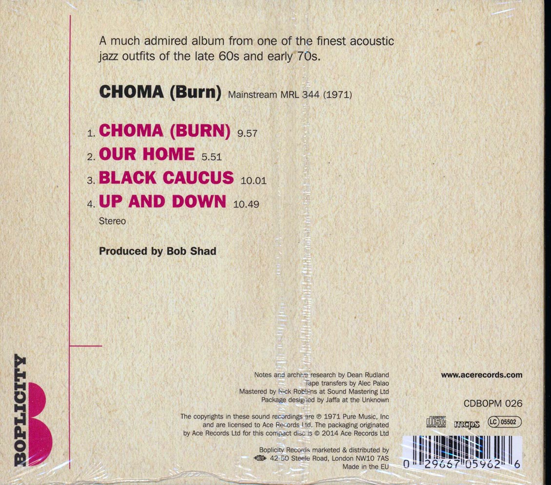 Harold Land - Choma (Burn)