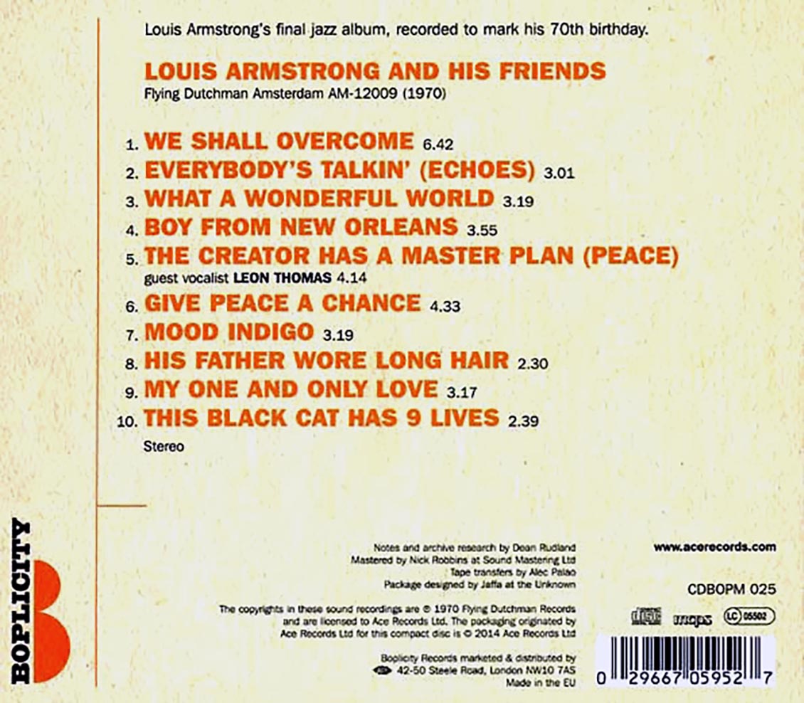 Louis Armstrong - Louis Armstrong And His Friends
