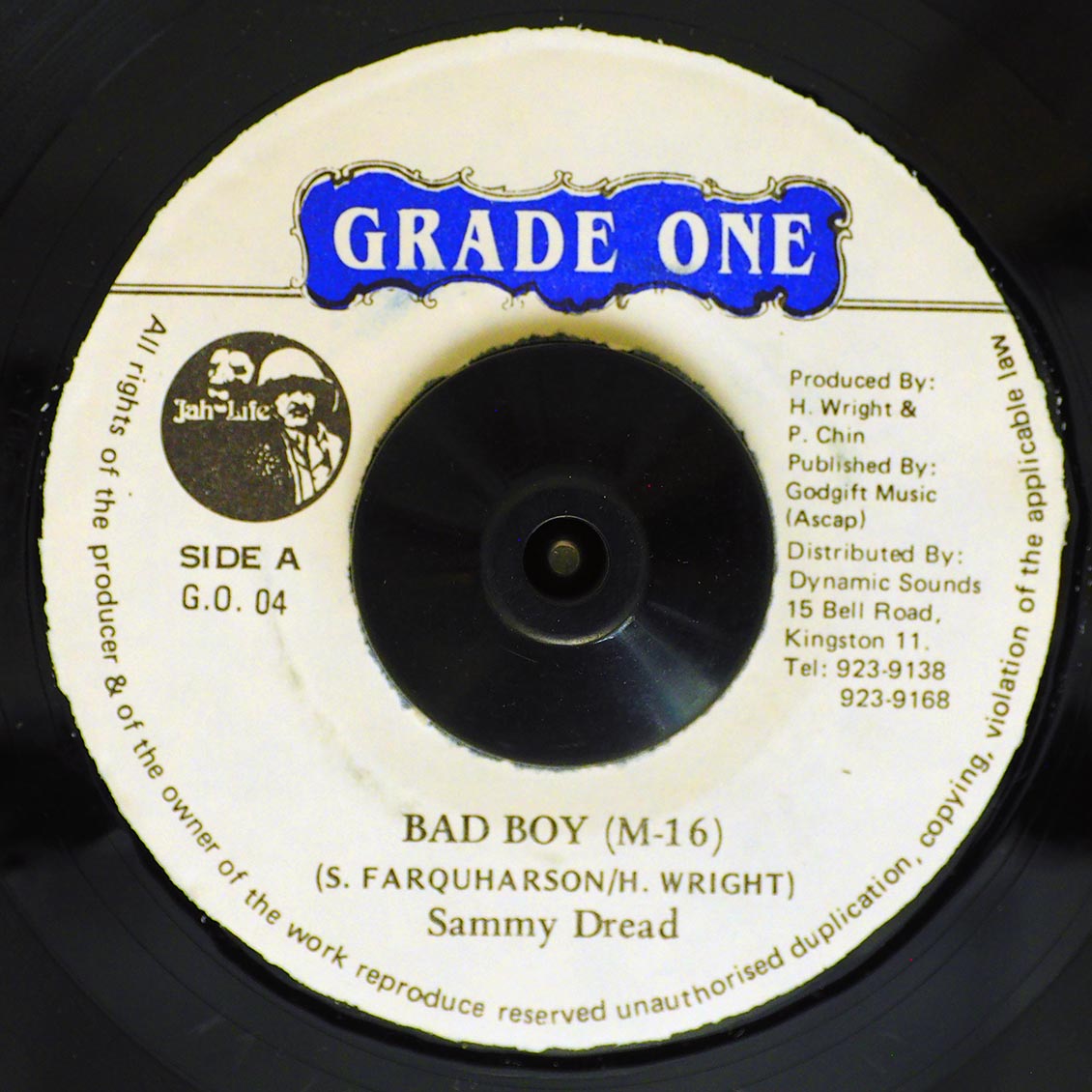 Sammy Dread - Bad Boy (M-16)  /  Version