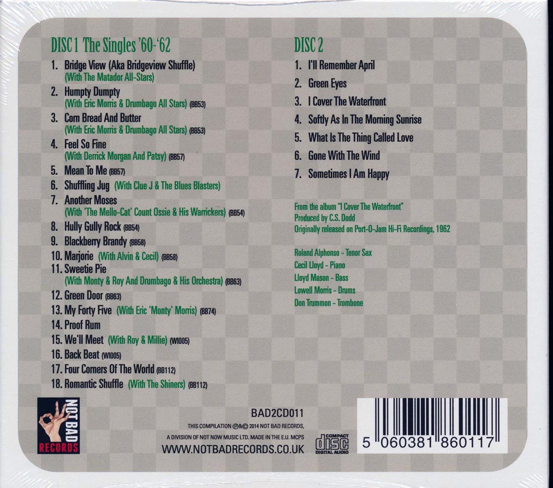Roland Alphonso - Singles Collection & More: Classic Jamaican Collection '60-'62 (25 tracks) (2xCD)