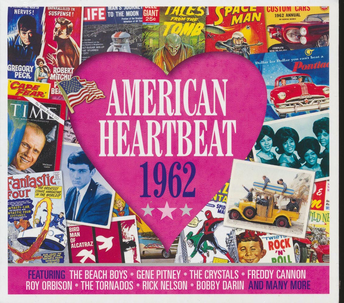Various - American Heartbeat 1962 (50 tracks) (2xCD) (deluxe 3-fold digipak)