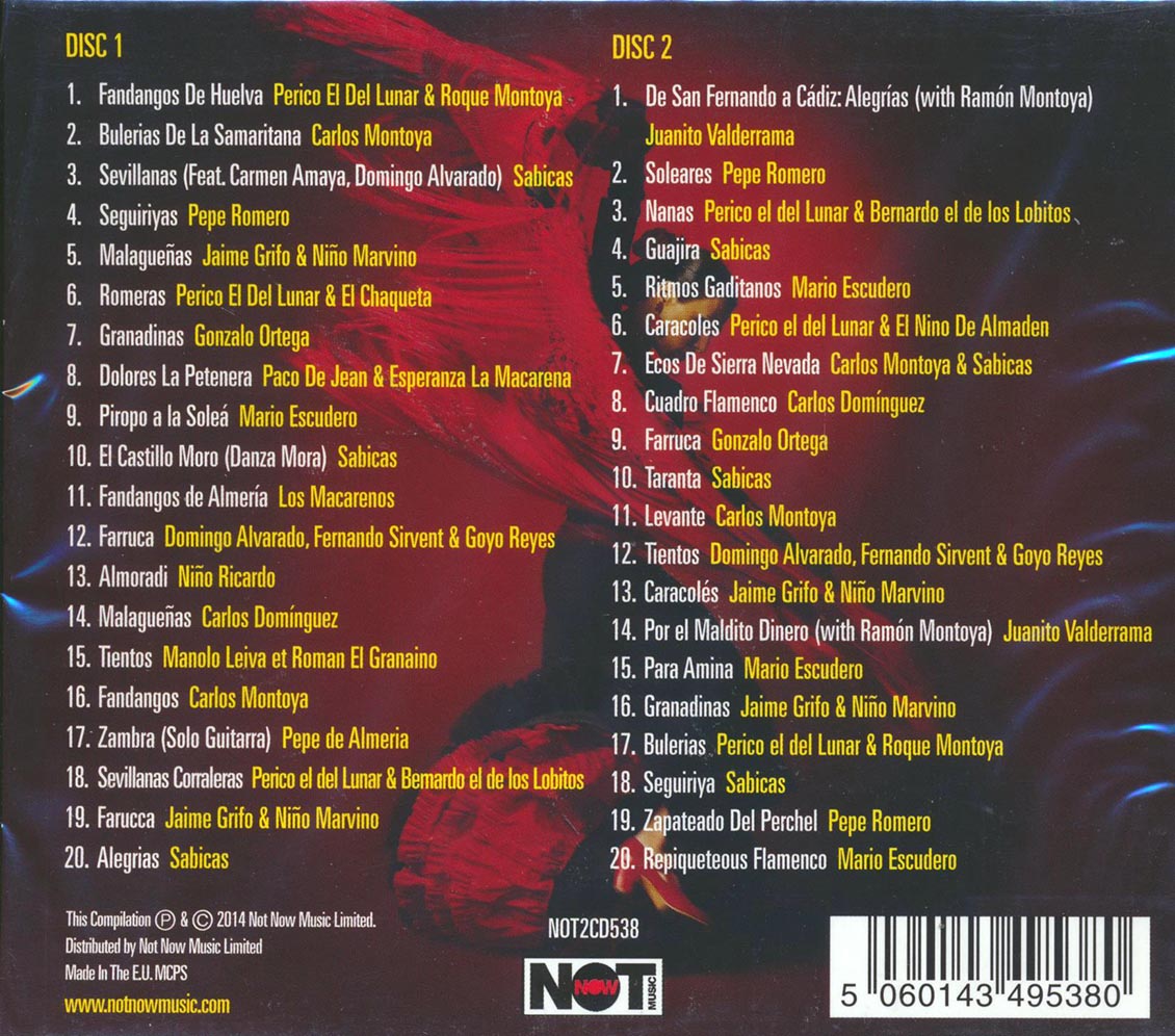 Various - Strictly Flamenco (40 tracks) (2xCD)