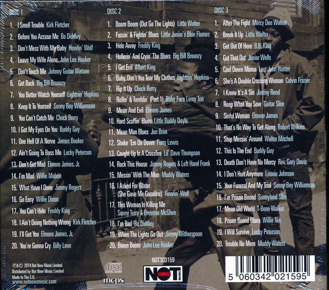 Various - Battle Of The Blues (60 tracks) (3xCD) (deluxe 3-fold digipak)