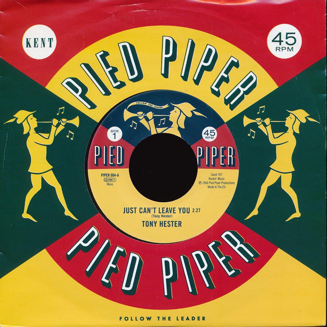 Tony Hester - Just Can't Leave You  /  Freddy Butler - Give Me Lots Of Lovin'