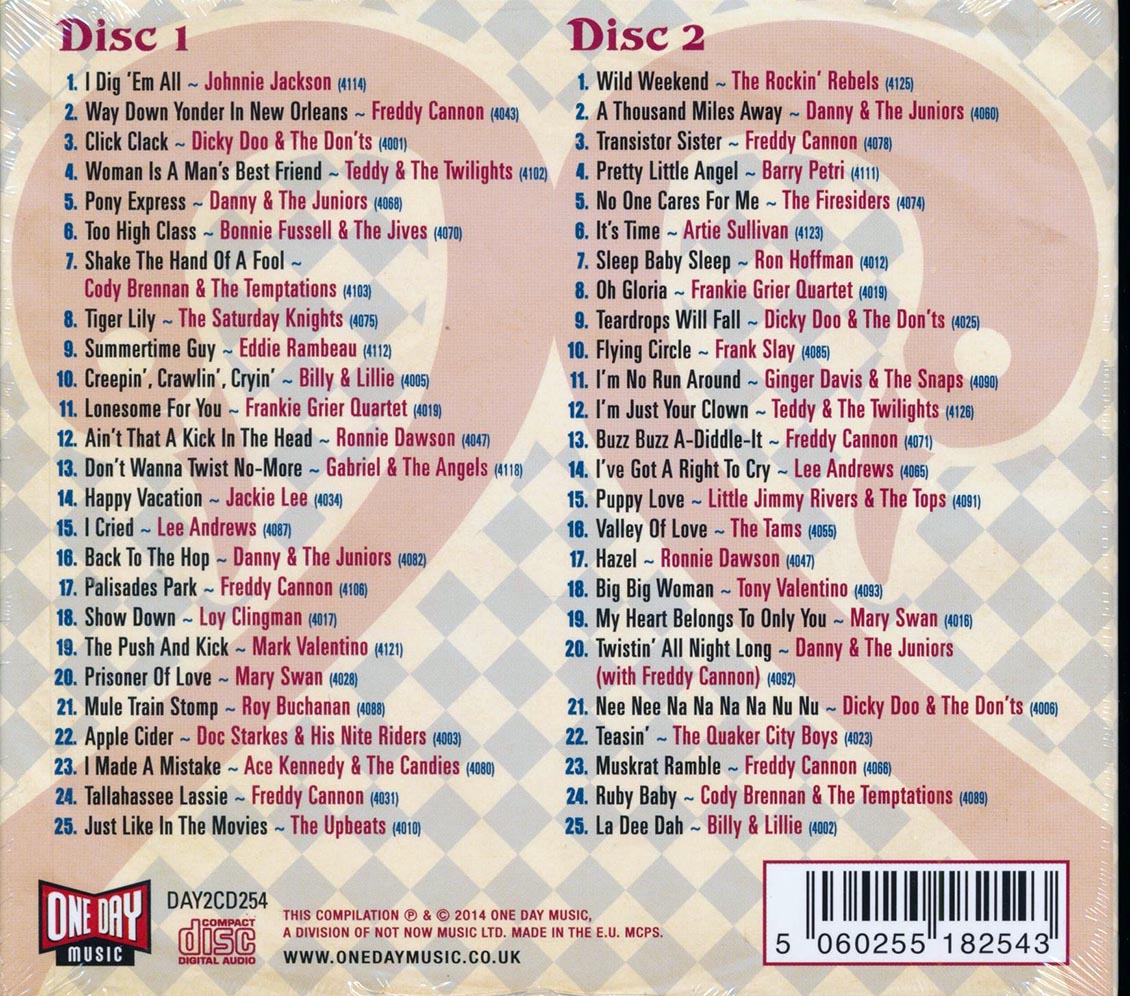 Various - I Dig 'Em All: The Swan Records Story 1957-1962 (50 tracks) (2xCD) (deluxe 3-fold digipak)