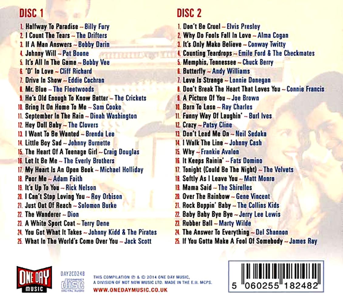 Various - Halfway To Paradise (50 tracks) (2xCD) (deluxe 3-fold digipak)