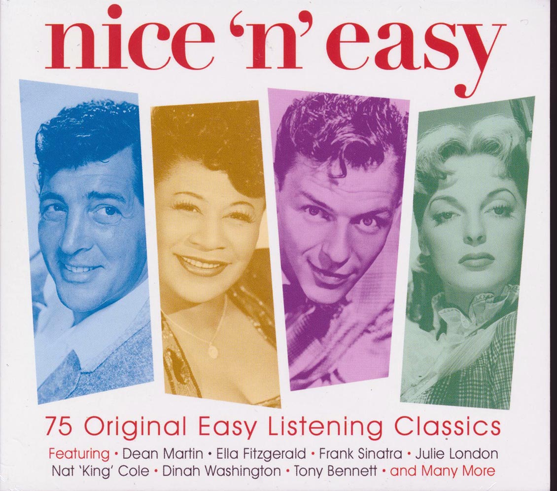 Various - Nice 'N' Easy: 75 Easy Listening Classics (75 tracks) (3xCD) (deluxe 3-fold digipak)