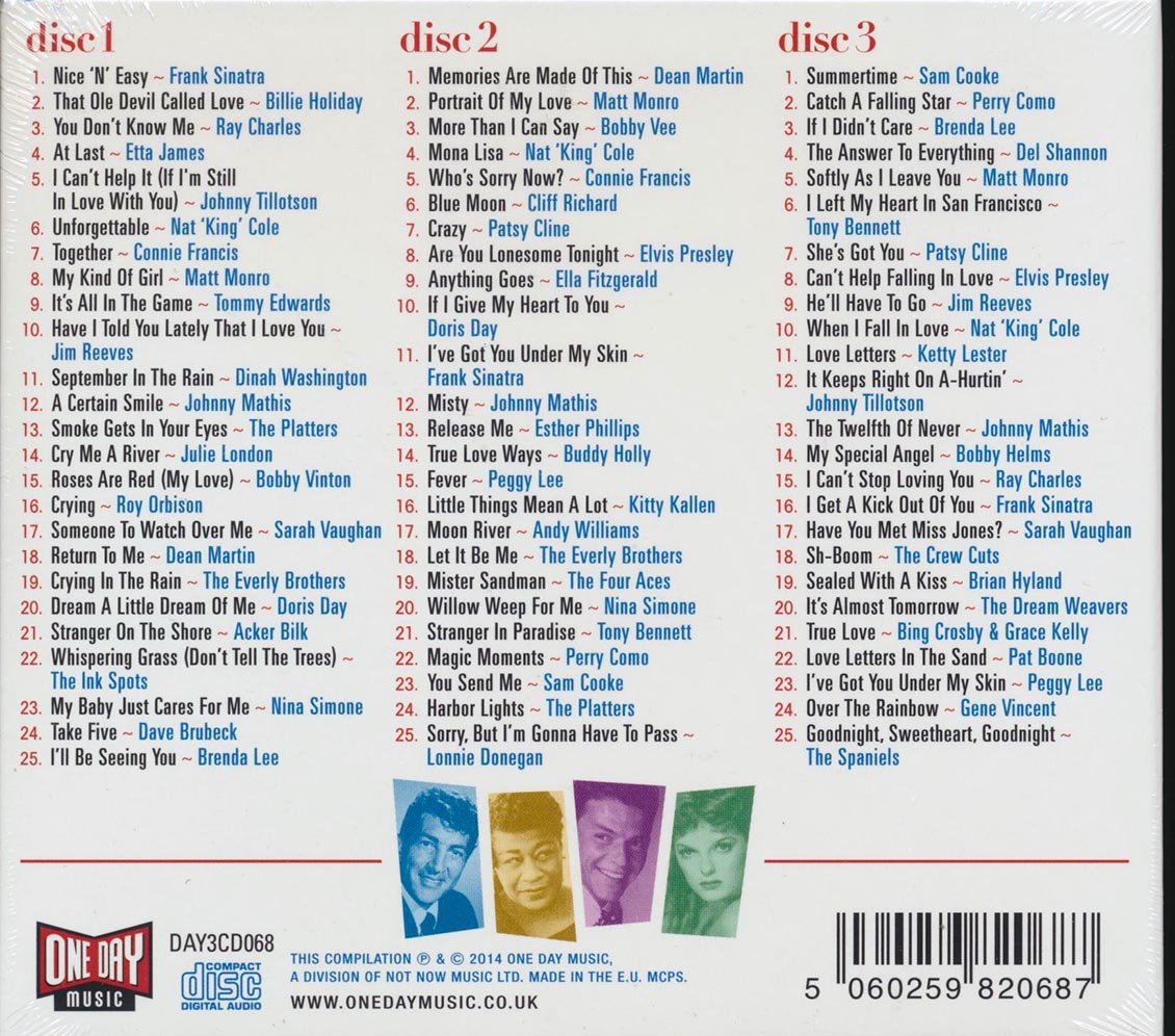 Various - Nice 'N' Easy: 75 Easy Listening Classics (75 tracks) (3xCD) (deluxe 3-fold digipak)