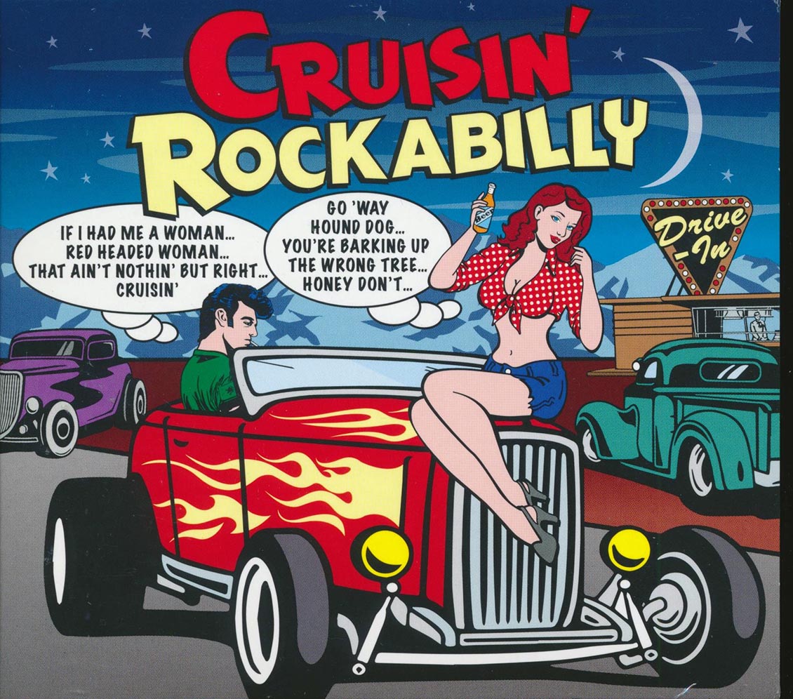 Various - Cruisin' Rockabilly (75 tracks) (3xCD) (deluxe 3-fold digipak)