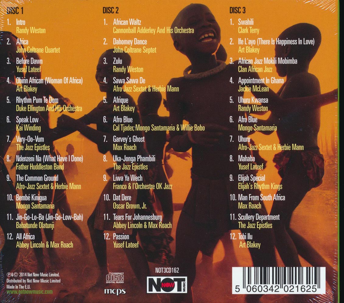 Various - Jazz Meets Africa: The Innovative Sound Of African Infused Jazz (36 tracks) (3xCD) (deluxe 3-fold digipak)