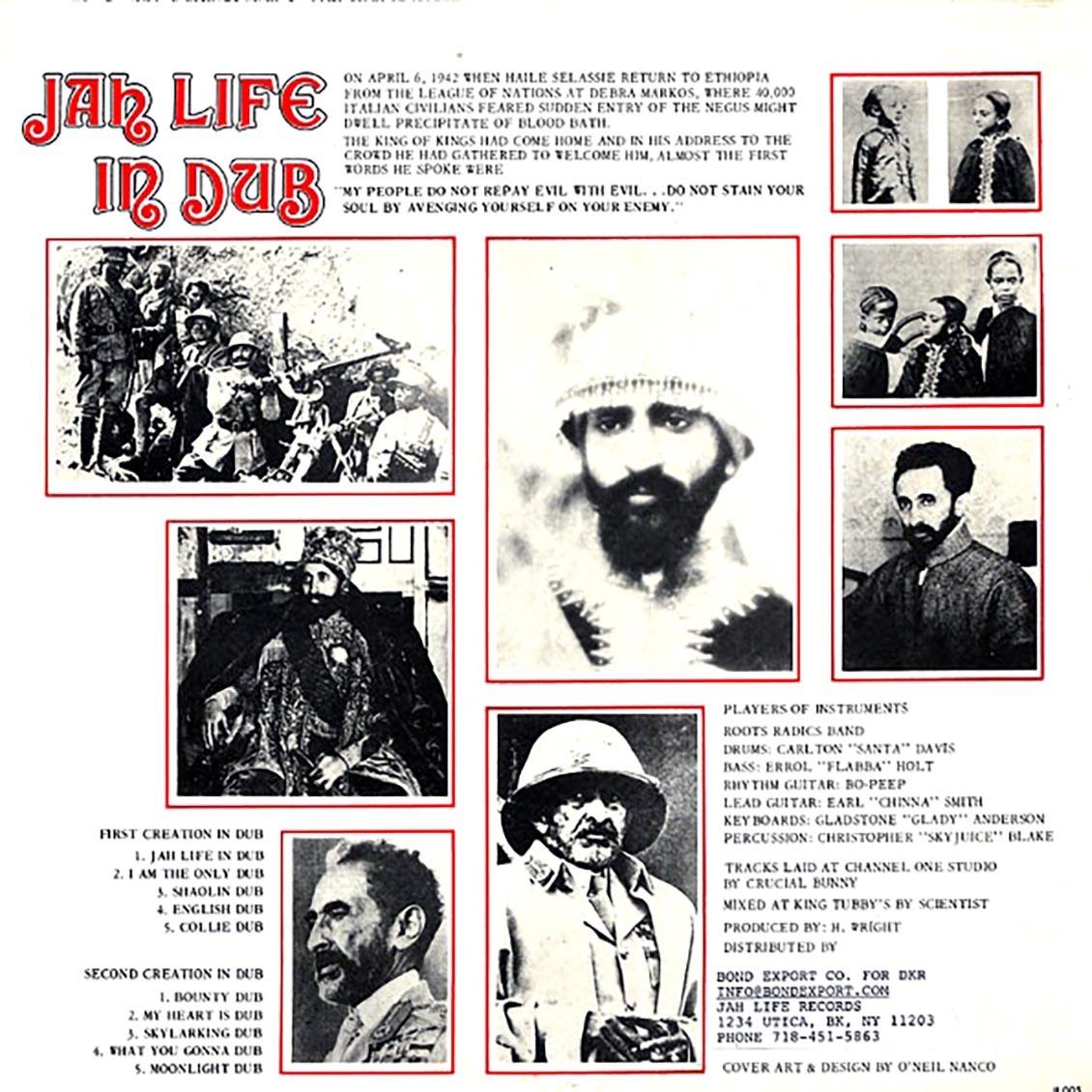 Scientist, The Roots Radics - Jah Life In Dub