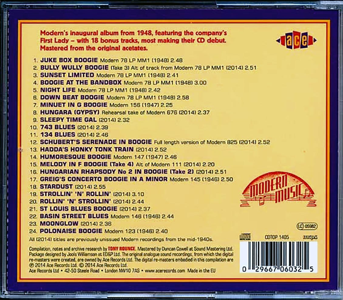 Hadda Brooks - Queen Of The Boogie, And More (24 tracks)