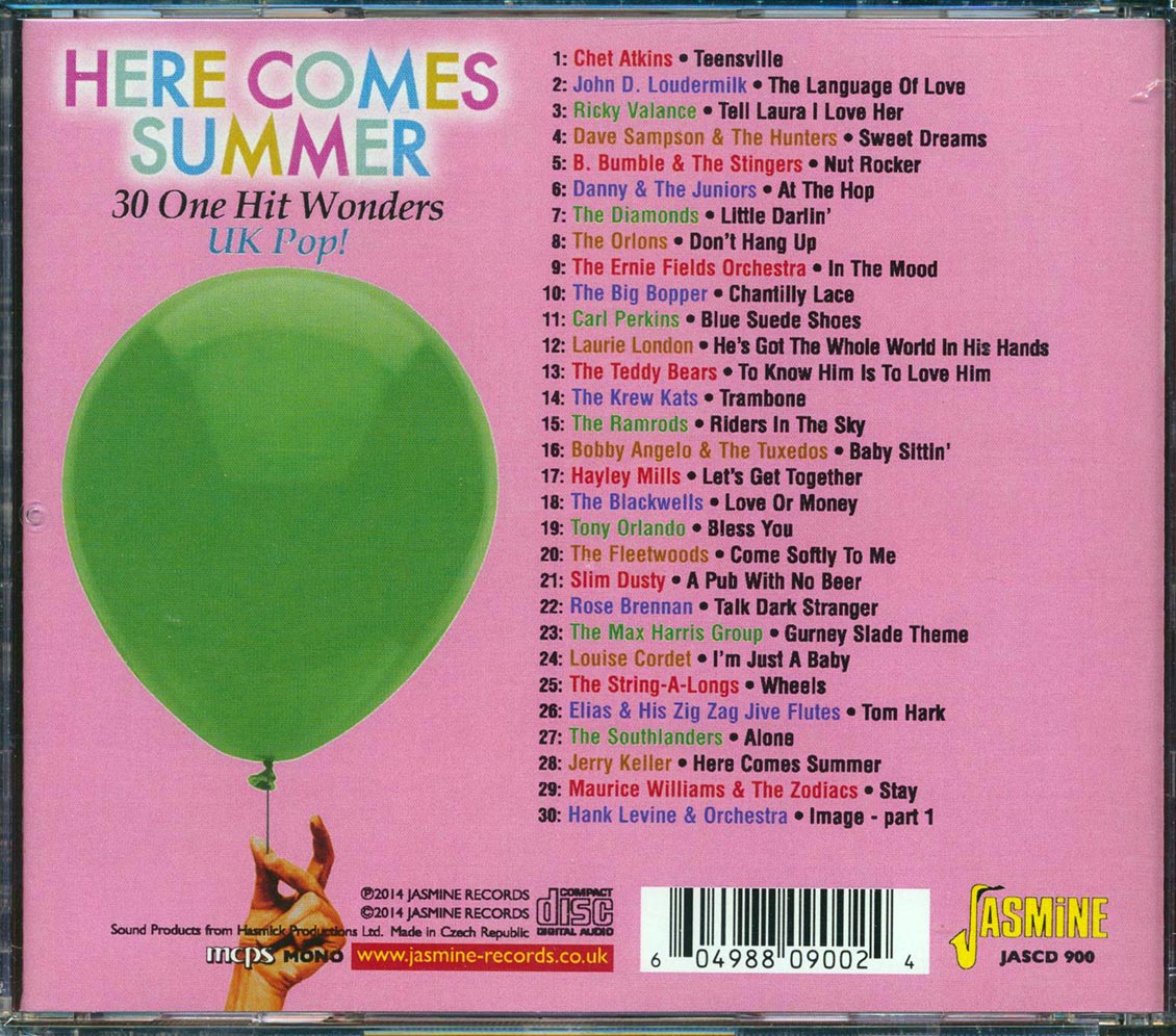 Various - Here Comes Summer: UK Pop! 30 One Hit Wonders (30 tracks)