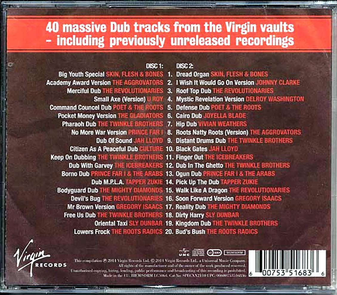The Revolutionaries, The Aggrovators, Dennis Bovell, Etc. - Front Line Presents Dub: 40 Heavyweight Dub Sounds (40 tracks) (2xCD)