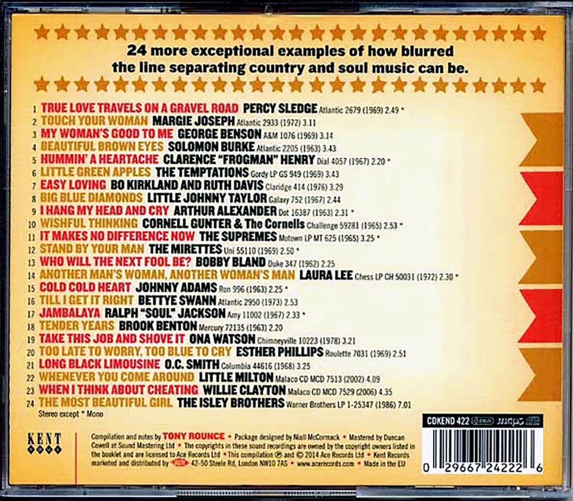 Various - Cold Cold Heart: Where Country Meets Soul Volume 3 (24 tracks)
