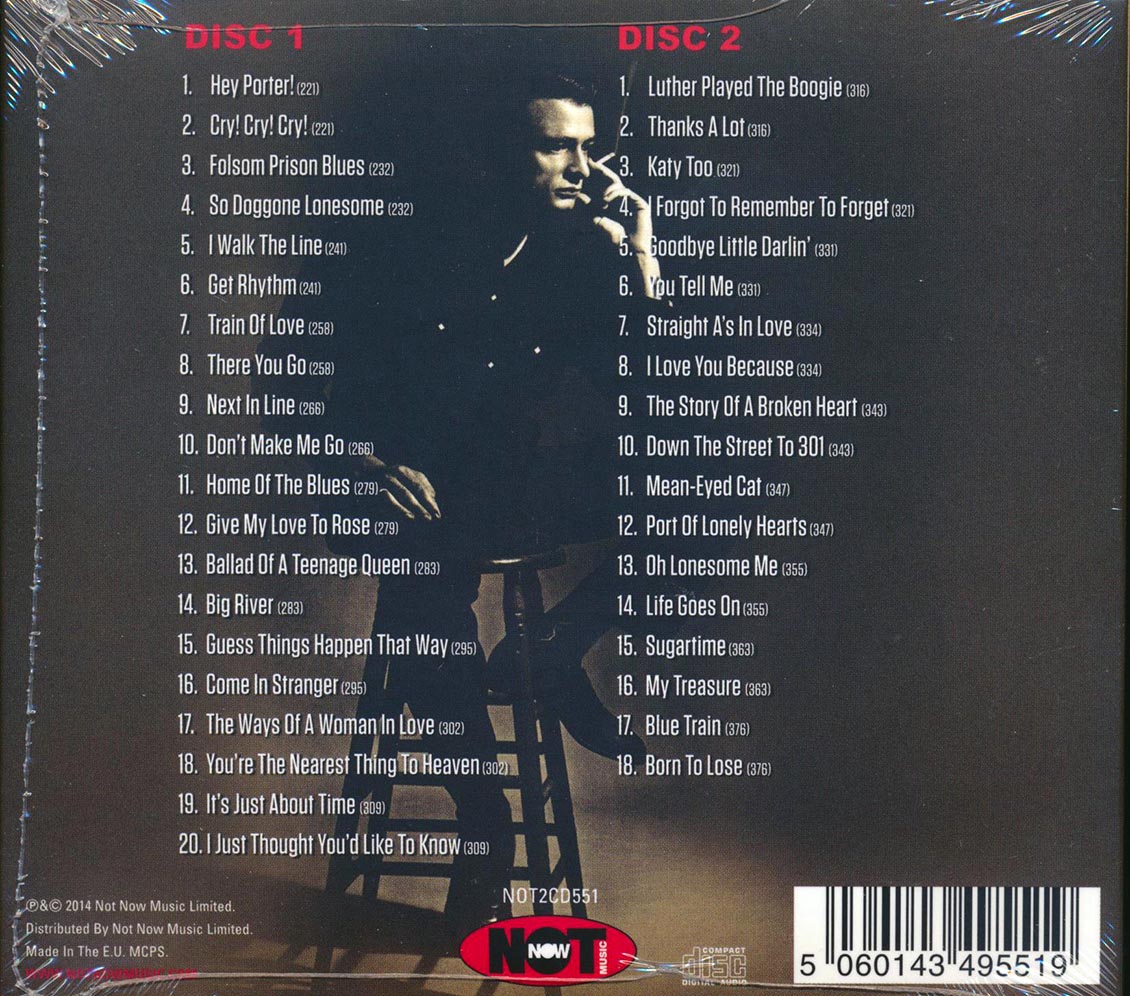 Johnny Cash - The Sun Singles Collection (38 tracks) (2xCD)