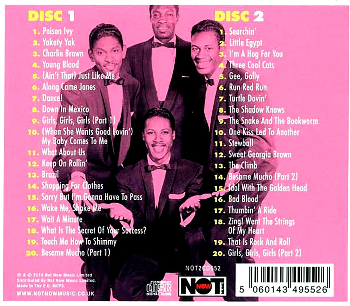The Coasters - The Very Best Of The Coasters (40 tracks) (2xCD)