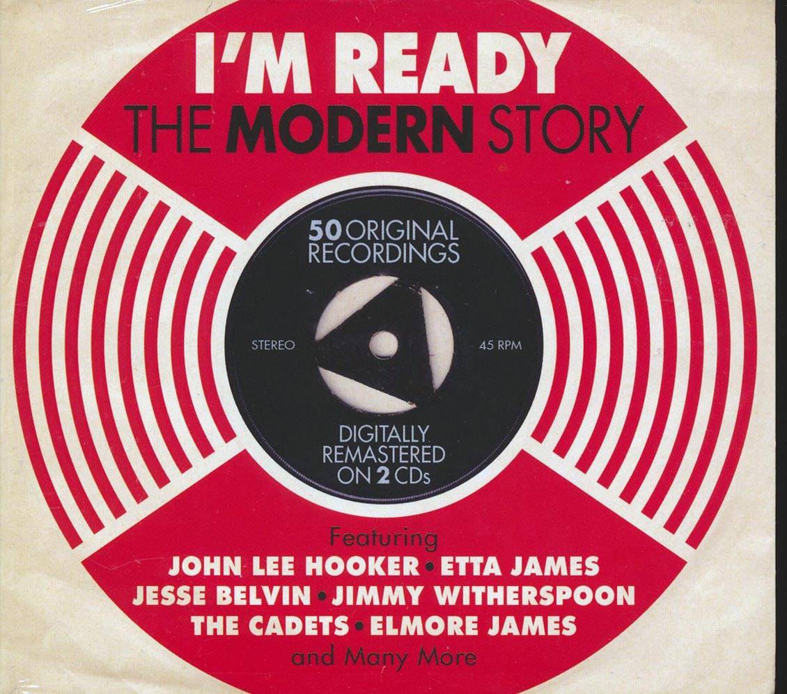 John Lee Hooker, Etta James, Jesse Belvin, Etc. - I'm Ready: The Modern Story (50 tracks) (2xCD) (deluxe 3-fold digipak)