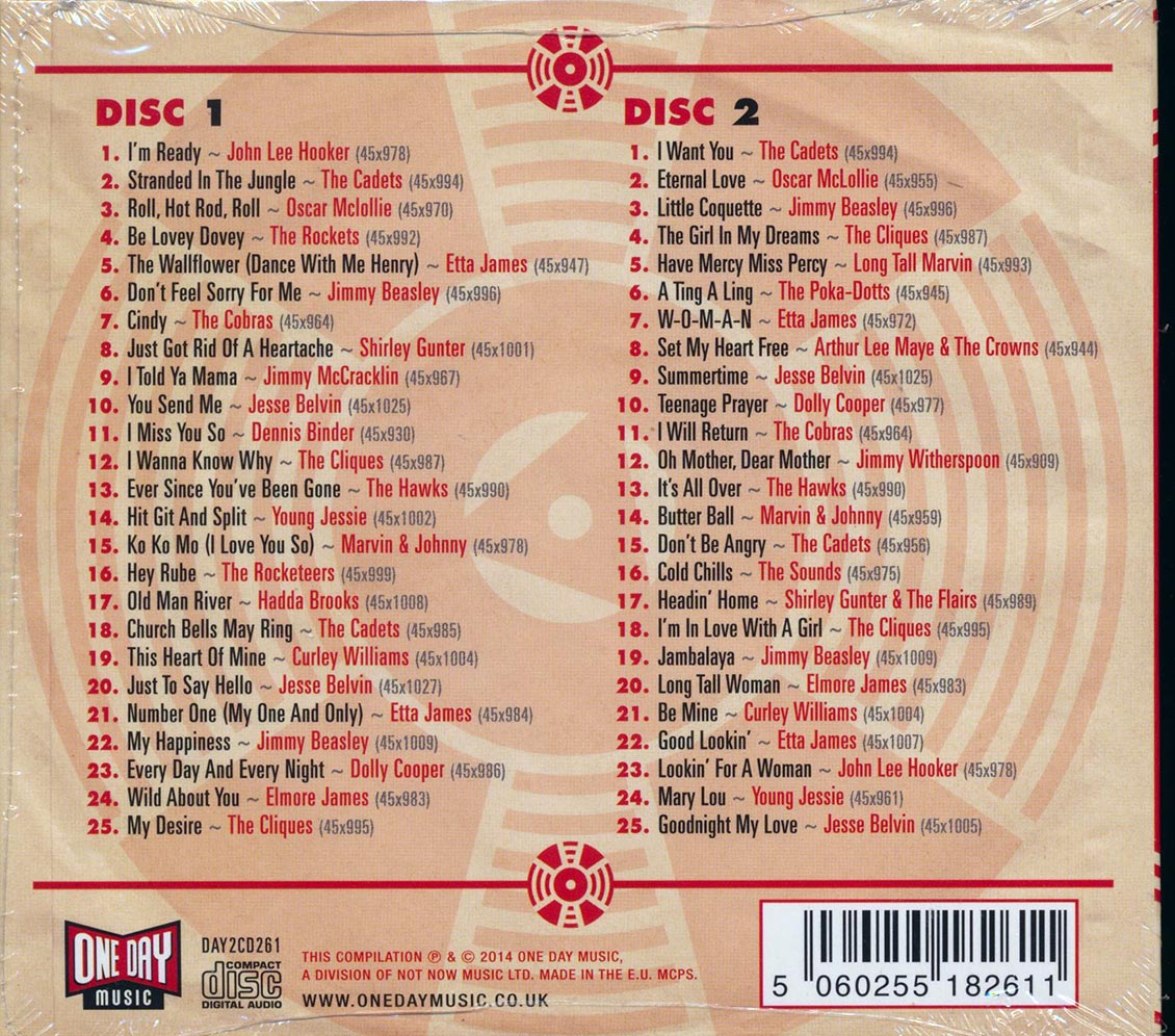 John Lee Hooker, Etta James, Jesse Belvin, Etc. - I'm Ready: The Modern Story (50 tracks) (2xCD) (deluxe 3-fold digipak)