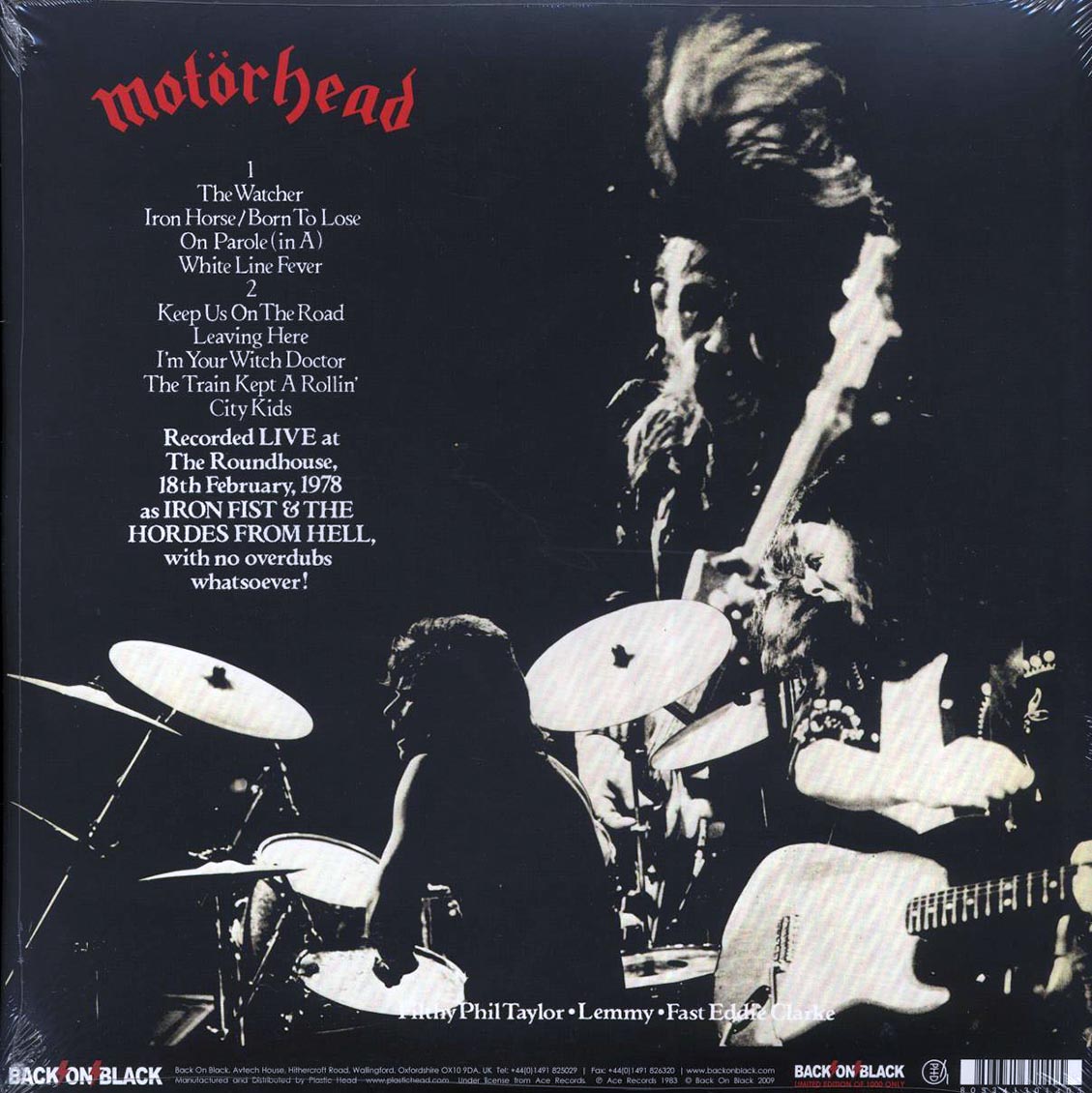 Motorhead - What's Words Worth? Recorded Live 1978 (180g) (colored vinyl)