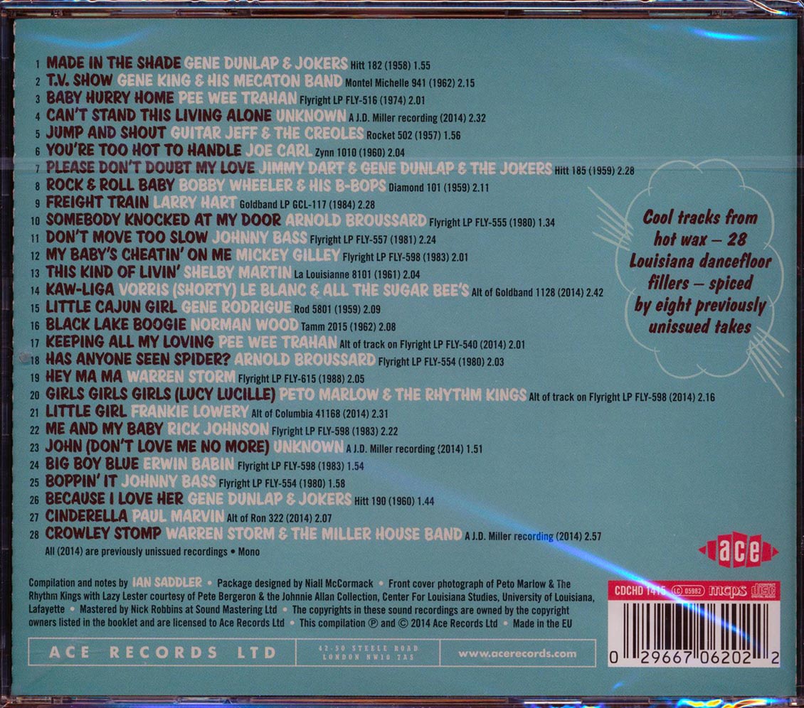 Various - Boppin' By The Bayou: Made In The Shade (28 tracks)