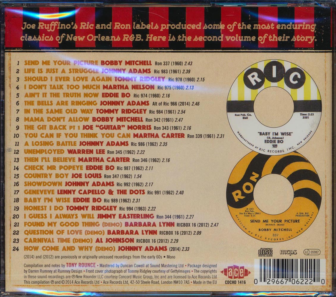 Various - Ain't It The Truth! The Ric & Ron Story Volume 2 (24 tracks)