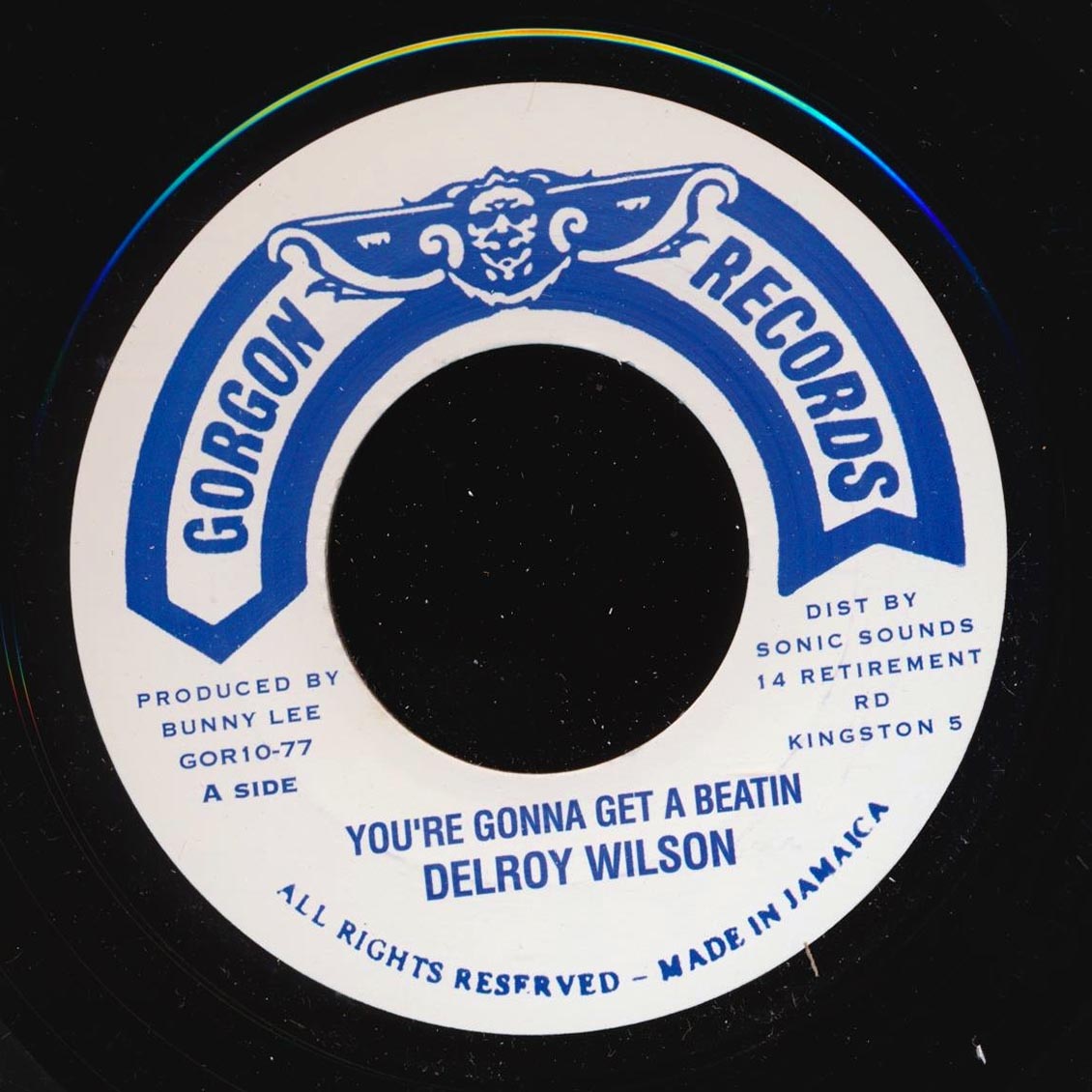 Delroy Wilson - You're Gonna Get A Beatin  /  Version