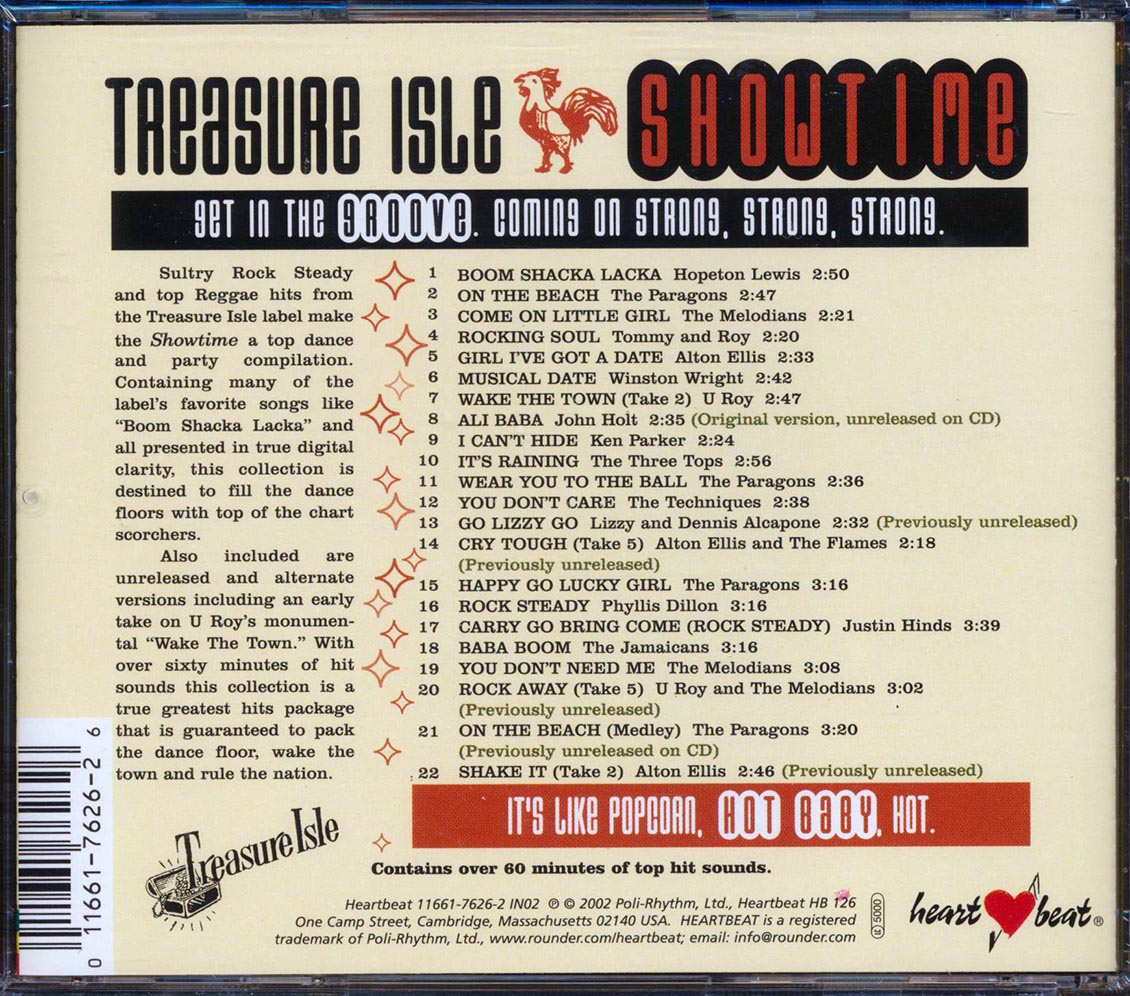 Alton Ellis, The Paragons, Melodiands, Etc. - Treasure Isle Showtime (22 tracks)