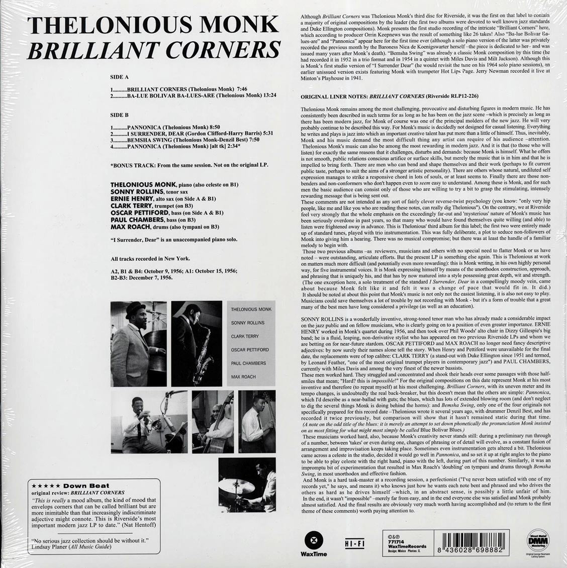 Thelonious Monk - Brilliant Corners (180g)