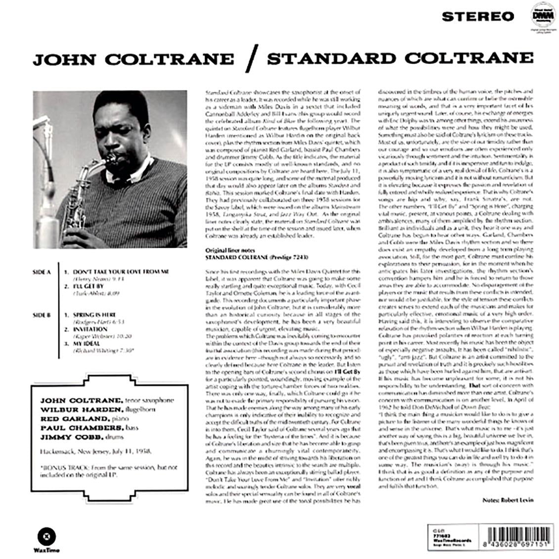 John Coltrane - Standard Coltrane (180g)