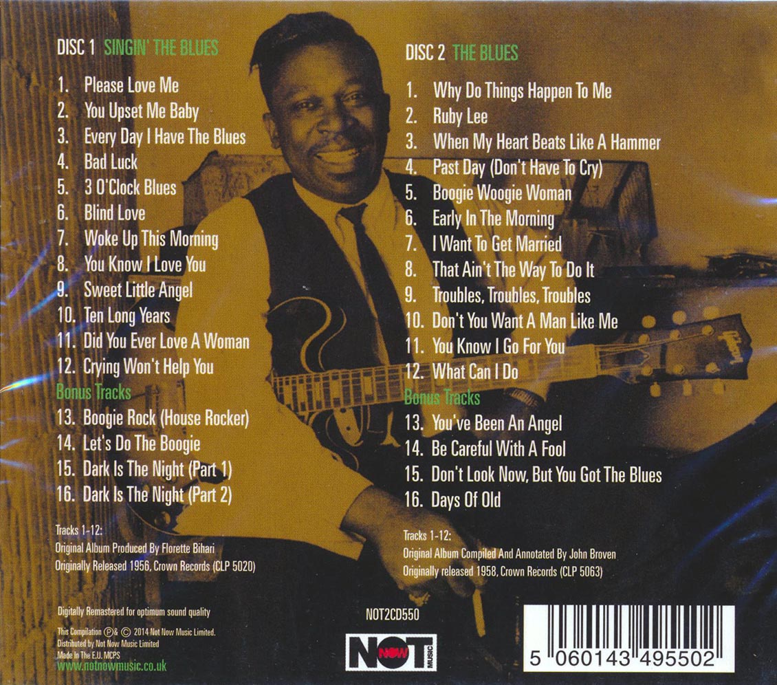 BB King - Electric Blues (32 tracks) (2xCD)