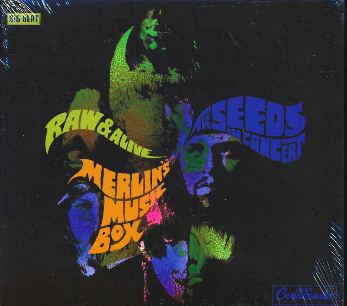 The Seeds - Raw & Alive: Merlin's Music Box, The Seeds In Concert (37 tracks) (2xCD)